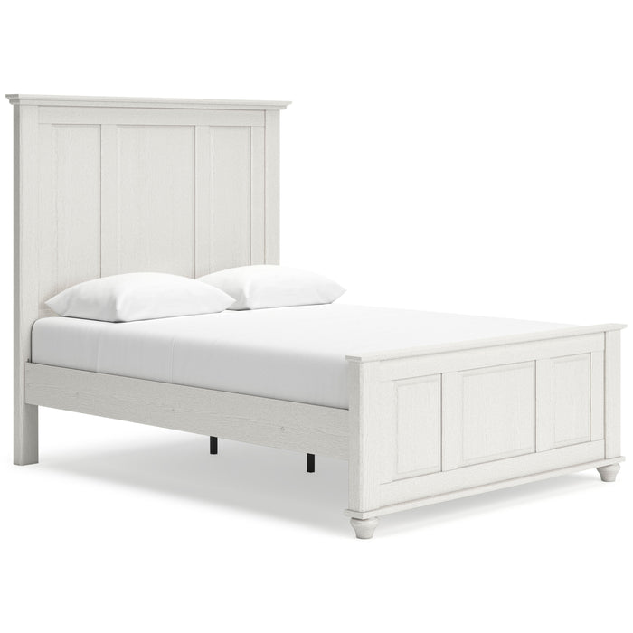 Grantoni White Panel Bedroom Set - SET | B3290-54 | B3290-57 | B3290-96 | B3290-61 | B3290-92 | B3290-245 - Vega Furniture