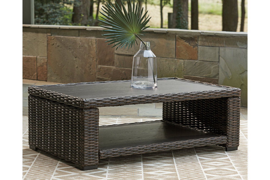 Grasson Lane Brown Coffee Table - P783-701 - Vega Furniture