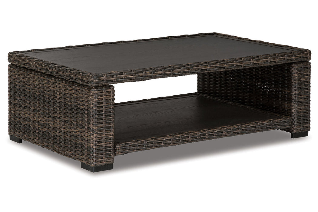 Grasson Lane Brown Coffee Table - P783-701 - Vega Furniture