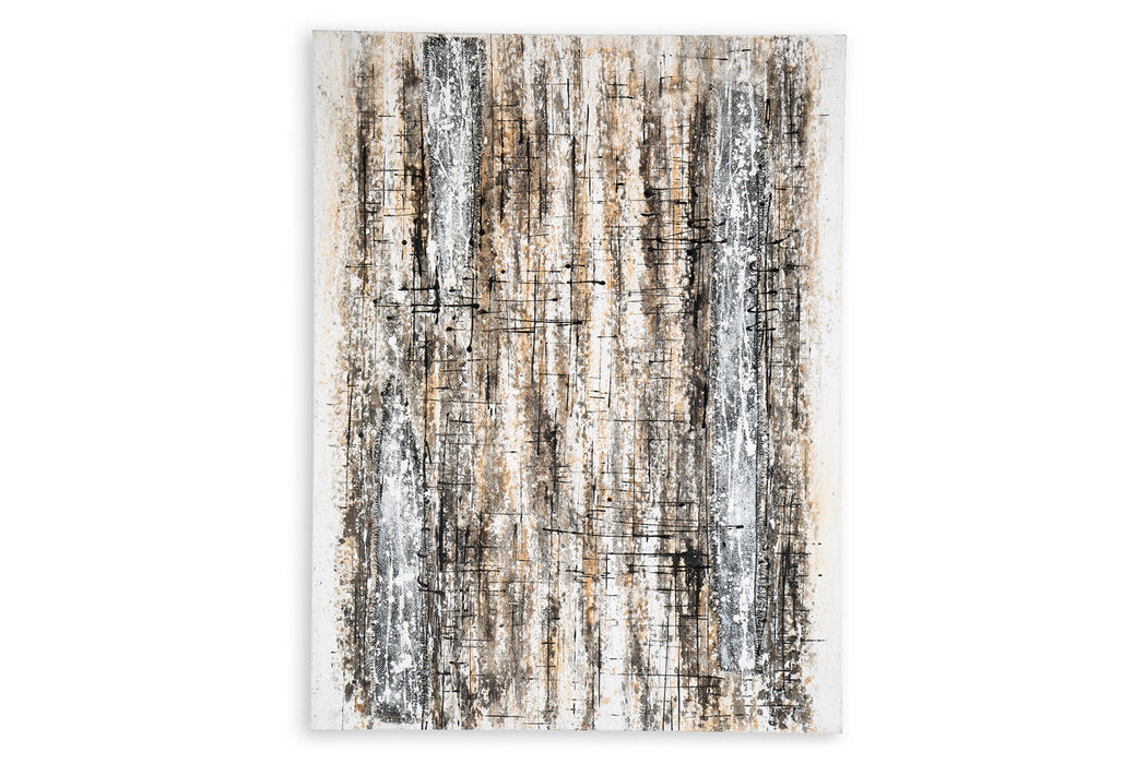 Grateville Gray/Brown Wall Art - A8000350 - Vega Furniture