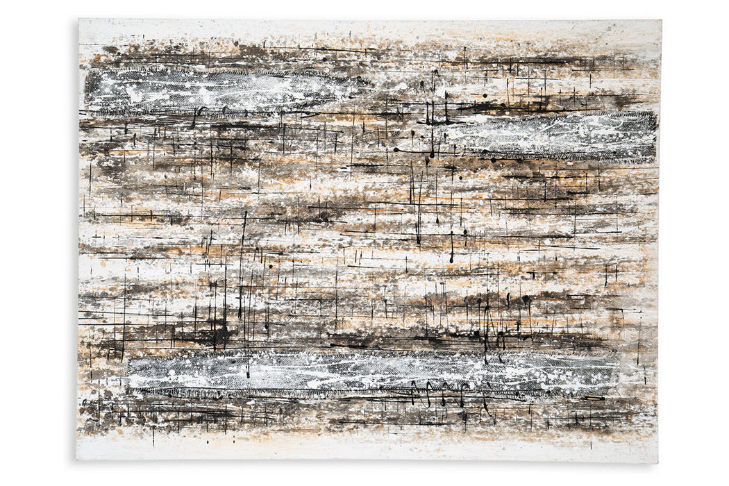 Grateville Gray/Brown Wall Art - A8000350 - Vega Furniture