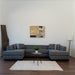 Grayson Linen Gray Double Chaise Sectional - GRAYSONGRAY-SEC - Vega Furniture
