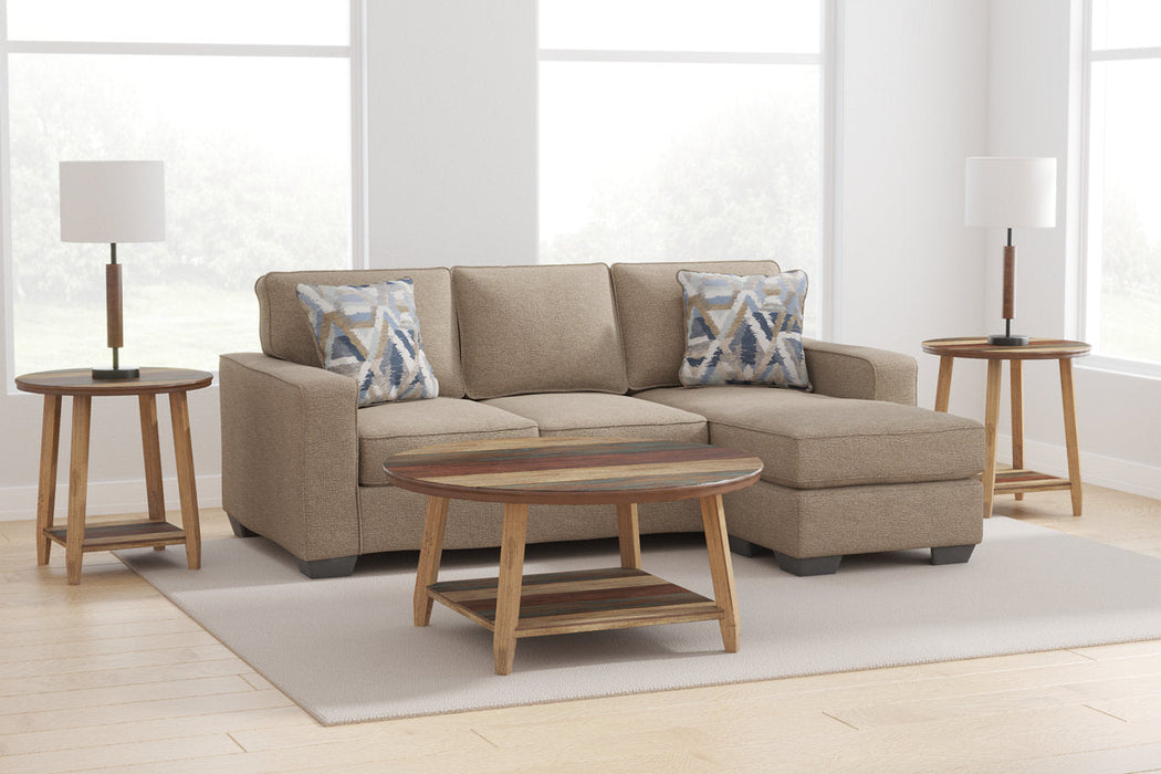 Greaves Driftwood Sofa Chaise - 5510518 - Vega Furniture