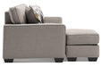Greaves Stone Sofa Chaise - 5510418 - Vega Furniture