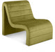 Green Ivy Velvet Accent Chair - 403Olive - Vega Furniture