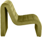 Green Ivy Velvet Accent Chair - 403Olive - Vega Furniture