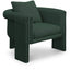 Green Stylus Boucle Accent Chair - 425Green - Vega Furniture