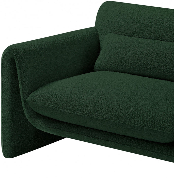 Green Stylus Boucle Fabric Chair - 198Green-C - Vega Furniture