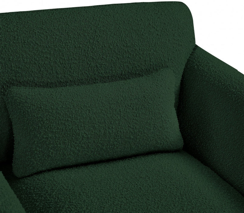 Green Stylus Boucle Fabric Chair - 198Green-C - Vega Furniture