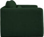 Green Stylus Boucle Fabric Loveseat - 198Green-L - Vega Furniture