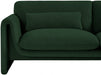 Green Stylus Boucle Fabric Sofa - 198Green-S - Vega Furniture