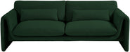 Green Stylus Boucle Fabric Sofa - 198Green-S - Vega Furniture