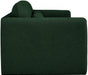 Green Stylus Boucle Fabric Sofa - 198Green-S - Vega Furniture