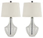 Gregsby Clear/Black Table Lamp, Set of 2 - L431574 - Vega Furniture