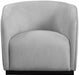 Grey Mylah Polyester Fabric Chair - 675Grey-C - Vega Furniture