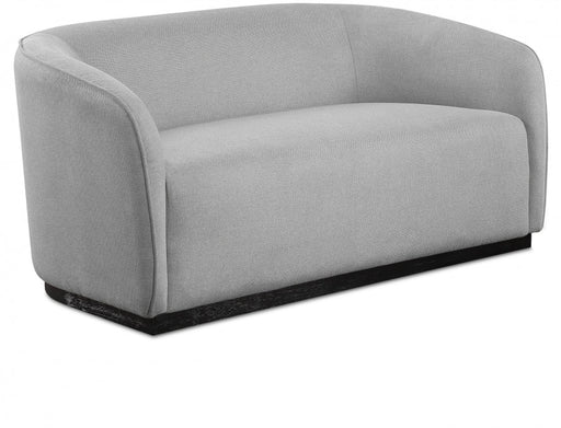 Grey Mylah Polyester Fabric Loveseat - 675Grey-L - Vega Furniture