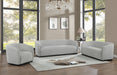 Grey Mylah Polyester Fabric Loveseat - 675Grey-L - Vega Furniture