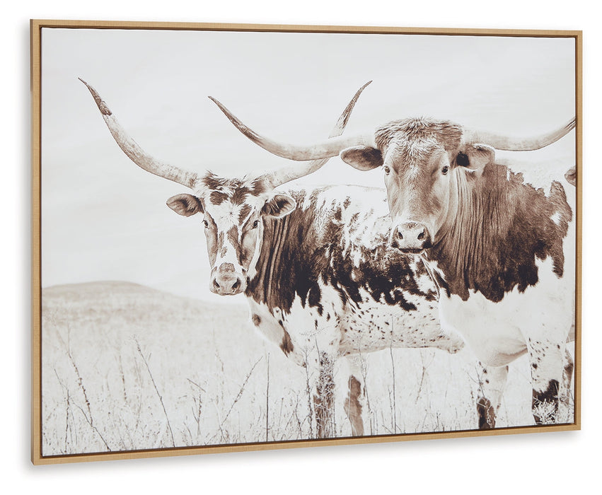 Griffner Sepia Wall Art - A8000379 - Vega Furniture