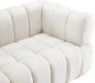 Gwen Cream Velvet Chair - 670Cream-C - Vega Furniture