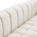 Gwen Cream Velvet Loveseat - 670Cream-L - Vega Furniture