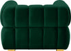 Gwen Green Velvet Chair - 670Green-C - Vega Furniture