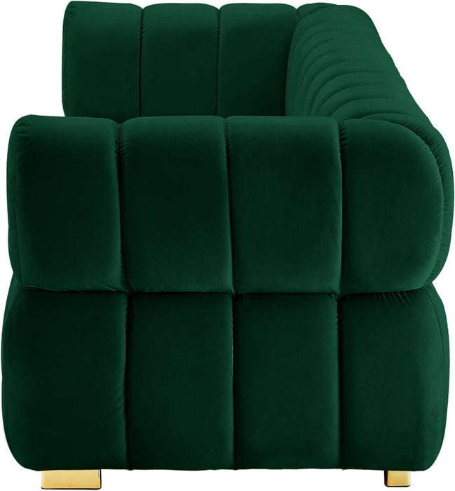 Gwen Green Velvet Sofa - 670Green-S - Vega Furniture