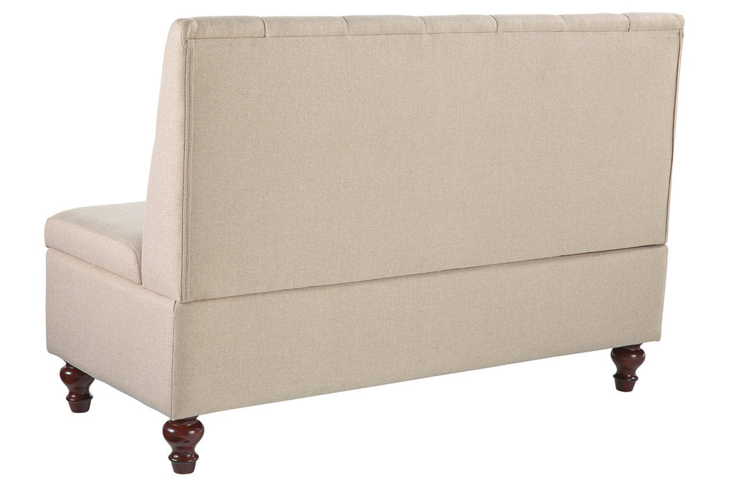 Gwendale Light Beige Storage Bench - A3000185 - Vega Furniture