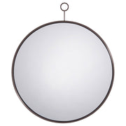 Gwyneth Black Nickel Round Wall Mirror - 961495 - Vega Furniture