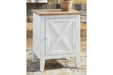 Gylesburg White/Brown Accent Cabinet - A4000323 - Vega Furniture