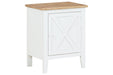 Gylesburg White/Brown Accent Cabinet - A4000323 - Vega Furniture