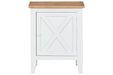 Gylesburg White/Brown Accent Cabinet - A4000323 - Vega Furniture