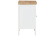 Gylesburg White/Brown Accent Cabinet - A4000323 - Vega Furniture