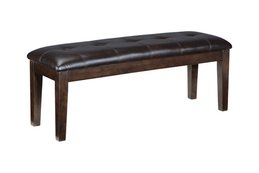 Haddigan Dark Brown Dining Bench - D596-00 - Vega Furniture