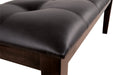 Haddigan Dark Brown Dining Bench - D596-00 - Vega Furniture