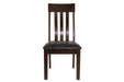 Haddigan Dark Brown Dining Chair, Set of 2 - D596-01 - Vega Furniture