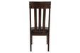 Haddigan Dark Brown Dining Chair, Set of 2 - D596-01 - Vega Furniture