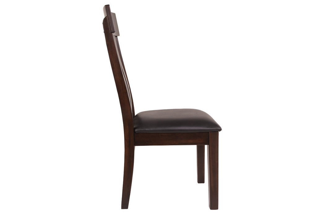 Haddigan Dark Brown Dining Chair, Set of 2 - D596-01 - Vega Furniture