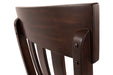 Haddigan Dark Brown Dining Chair, Set of 2 - D596-01 - Vega Furniture