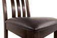 Haddigan Dark Brown Dining Chair, Set of 2 - D596-01 - Vega Furniture