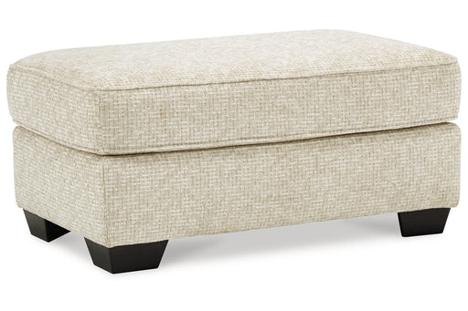 Haisley Ivory Ottoman - 3890114 - Vega Furniture