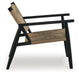 Halfmore Black/Natural Accent Chair - A3000672 - Vega Furniture