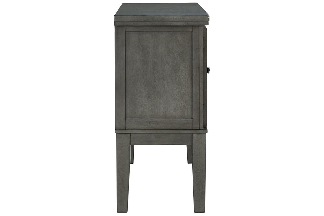 Hallanden Gray Dining Server - D589-60 - Vega Furniture