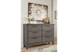 Hallanden Gray Dresser - B649-31 - Vega Furniture