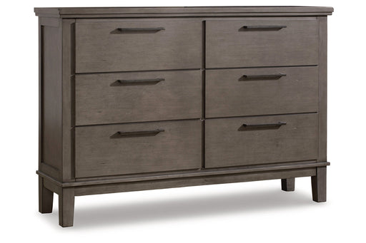 Hallanden Gray Dresser - B649-31 - Vega Furniture