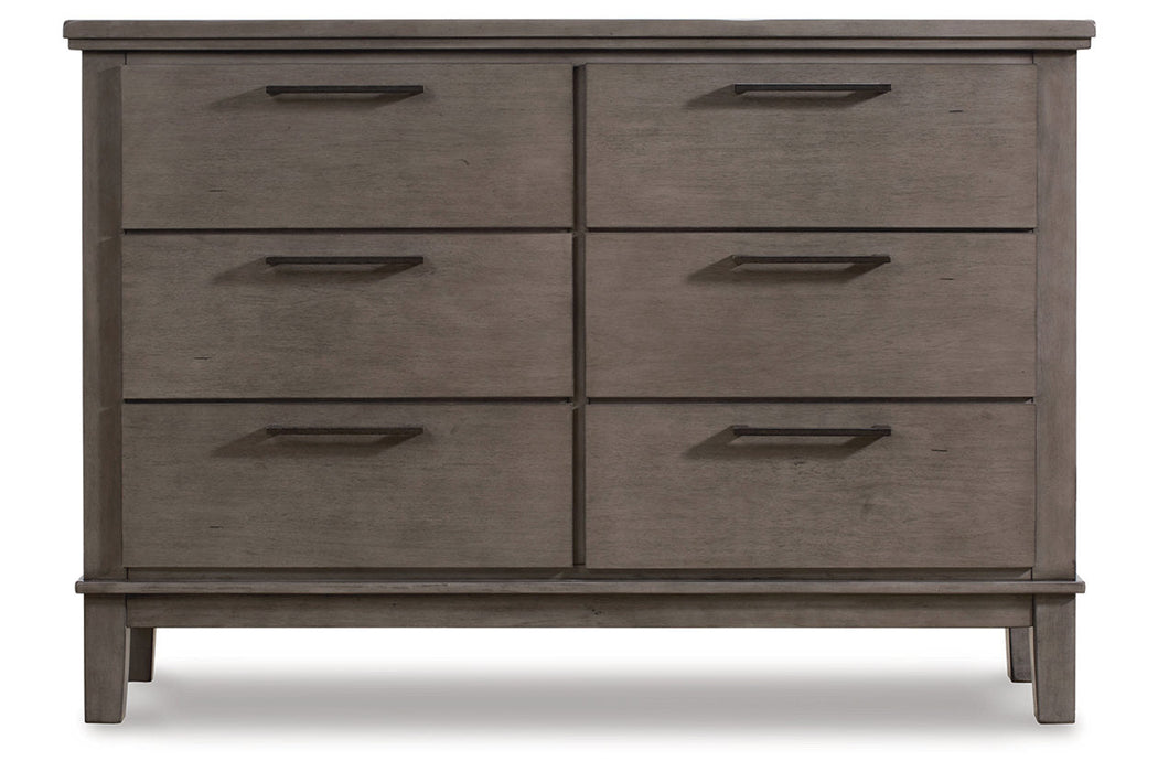 Hallanden Gray Dresser - B649-31 - Vega Furniture