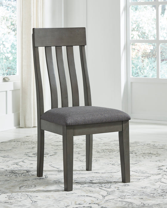 Hallanden Gray Extendable Dining Set - SET | D589-35 | D589-01(3) - Vega Furniture