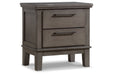 Hallanden Gray Nightstand - B649-92 - Vega Furniture