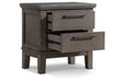 Hallanden Gray Nightstand - B649-92 - Vega Furniture