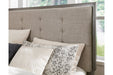 Hallanden Gray Queen Panel Bed with Storage - SET | B649-54 | B649-57 | B649-96 - Vega Furniture