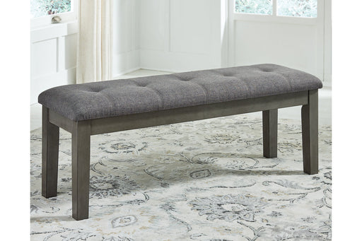 Hallanden Two-tone Gray 50" Dining Bench - D589-00 - Vega Furniture